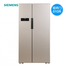 SIEMENS/西门子 BCD-610W(KA92NV03TI)双开家用对开门电冰箱无霜