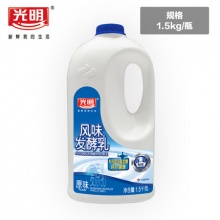 光明风味发酵乳1.5kg/瓶