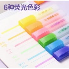 得力/deli 书写用笔类用具|26930 S6251 荧光笔 1支 彩色【单头】